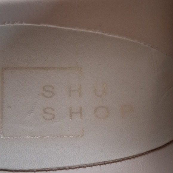 Shu Shop Women's Beige Bernarda Sandal Size 6.5 Pre-own - Picture 3 of 9